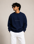 BLACKPOINT Premium Fleece Sweatshirt - Navy Blue