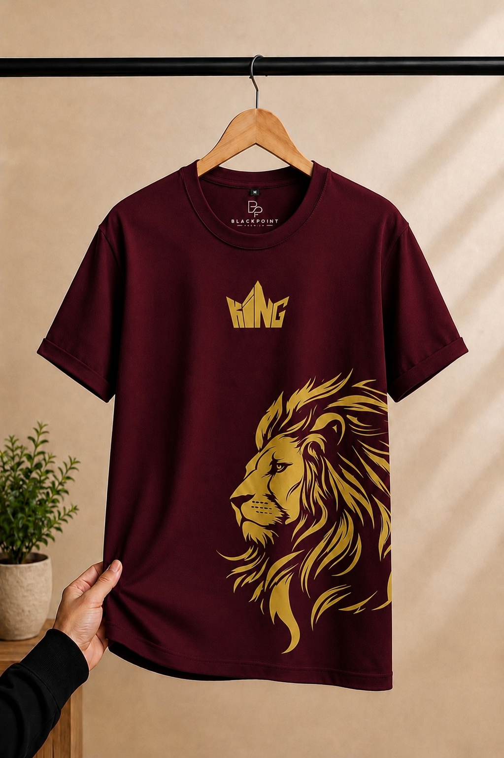 BLACKPOINT Premium Regular T shirt- KING
