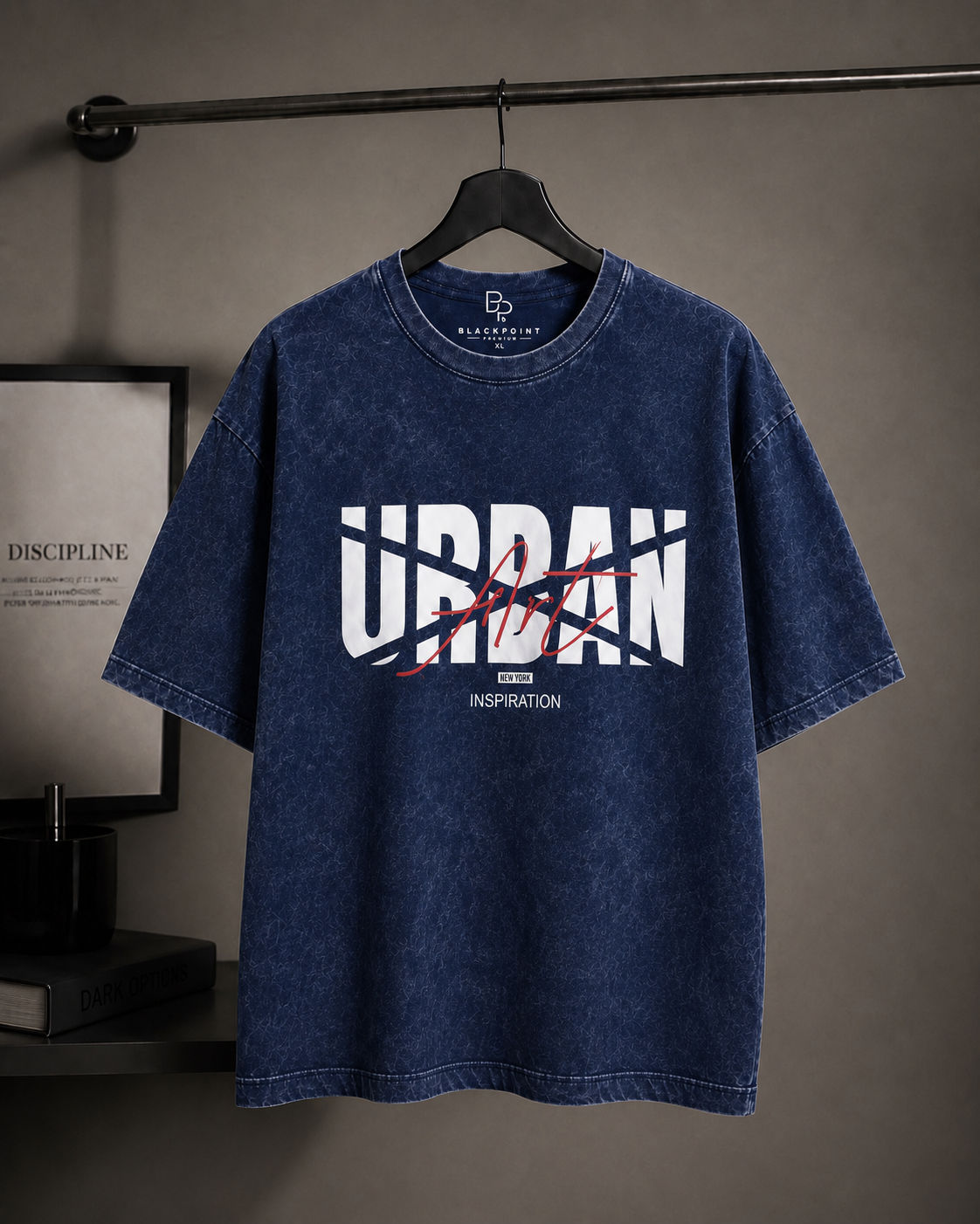 BLACKPOINT Premium Acid wash Tee- Urban