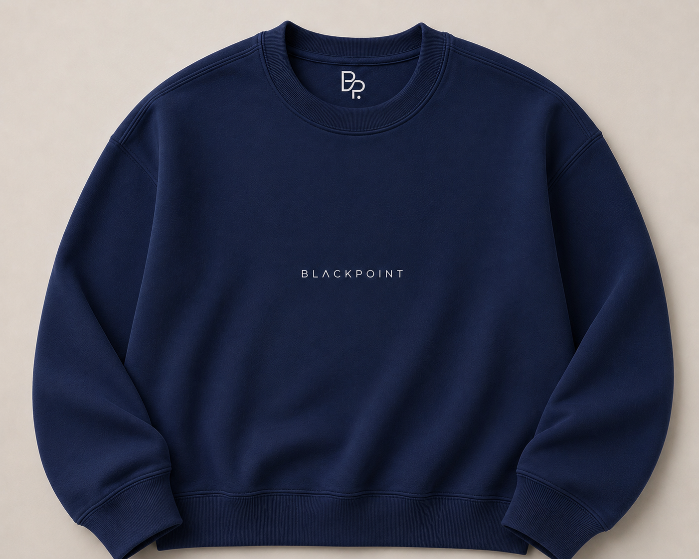 BLACKPOINT Premium Fleece Sweatshirt - Navy Blue