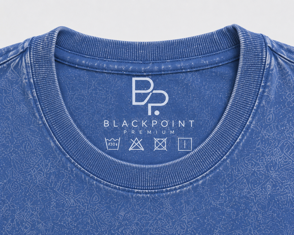 BLACKPOINT Premium Oversized Tee - Royal Blue