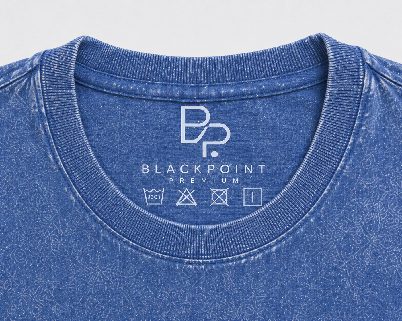 BLACKPOINT Premium Oversized Tee - Royal Blue