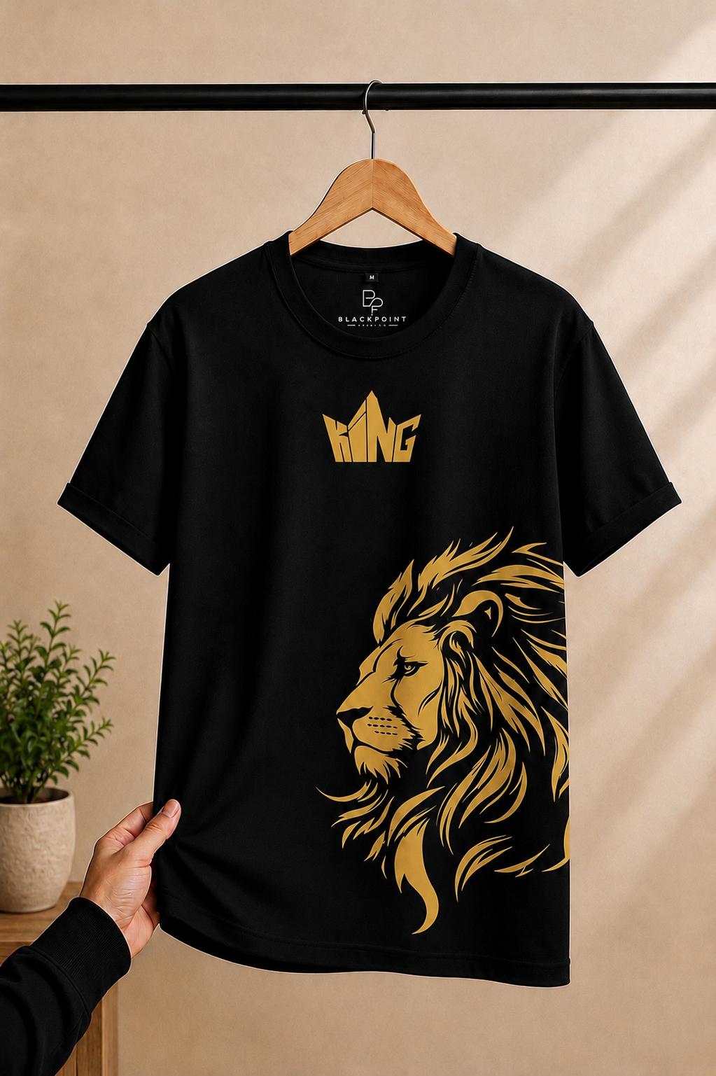 BLACKPOINT Premium Regular T shirt- KING