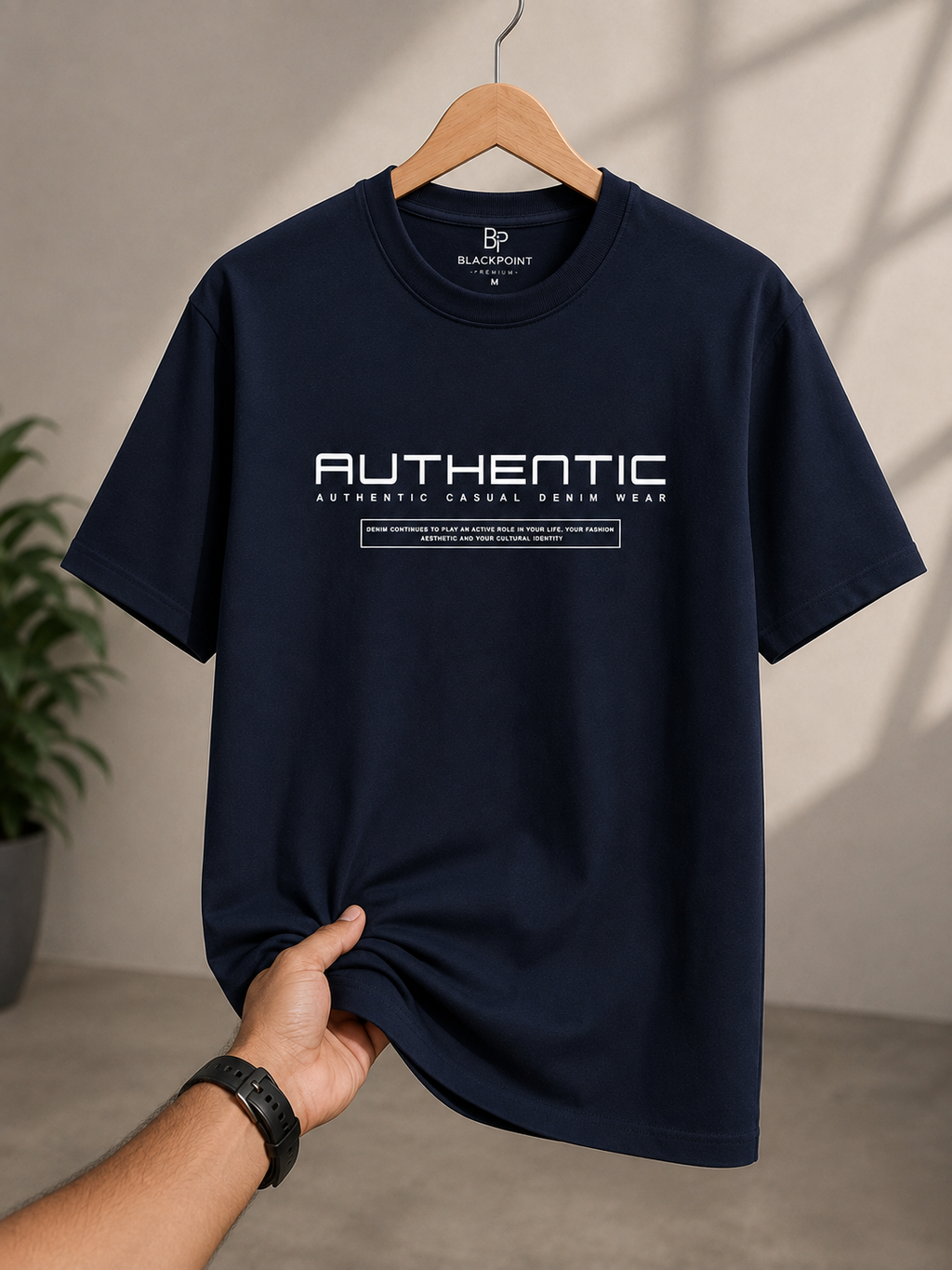 BLACKPOINT Premium Regular tee- Authentic