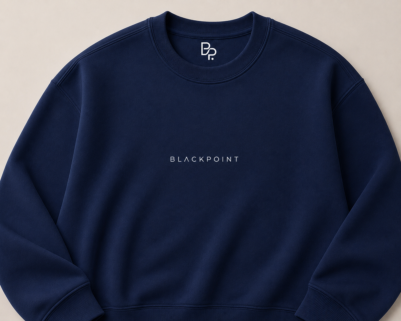 BLACKPOINT Premium Fleece Sweatshirt - Navy Blue