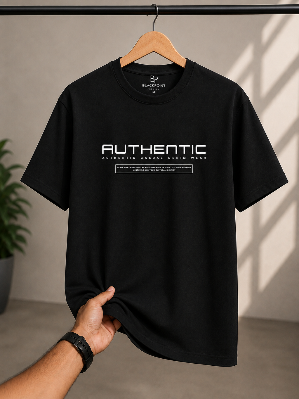 BLACKPOINT Premium Regular tee- Authentic