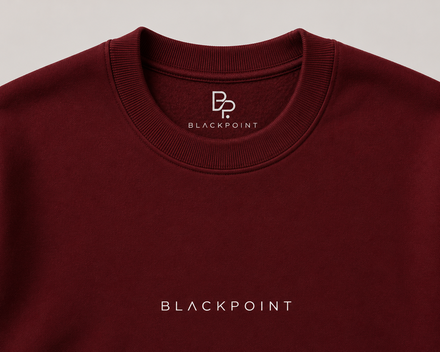 BLACKPOINT Premium fleece Sweatshirt - Maroon