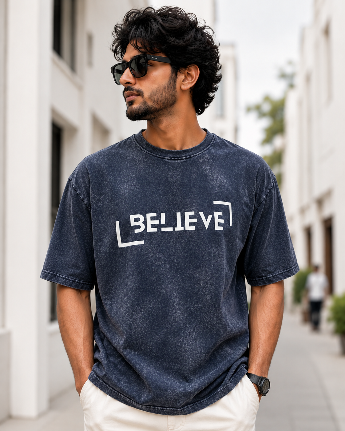 BLACKPOINT Premium Oversize Tee- Beleive