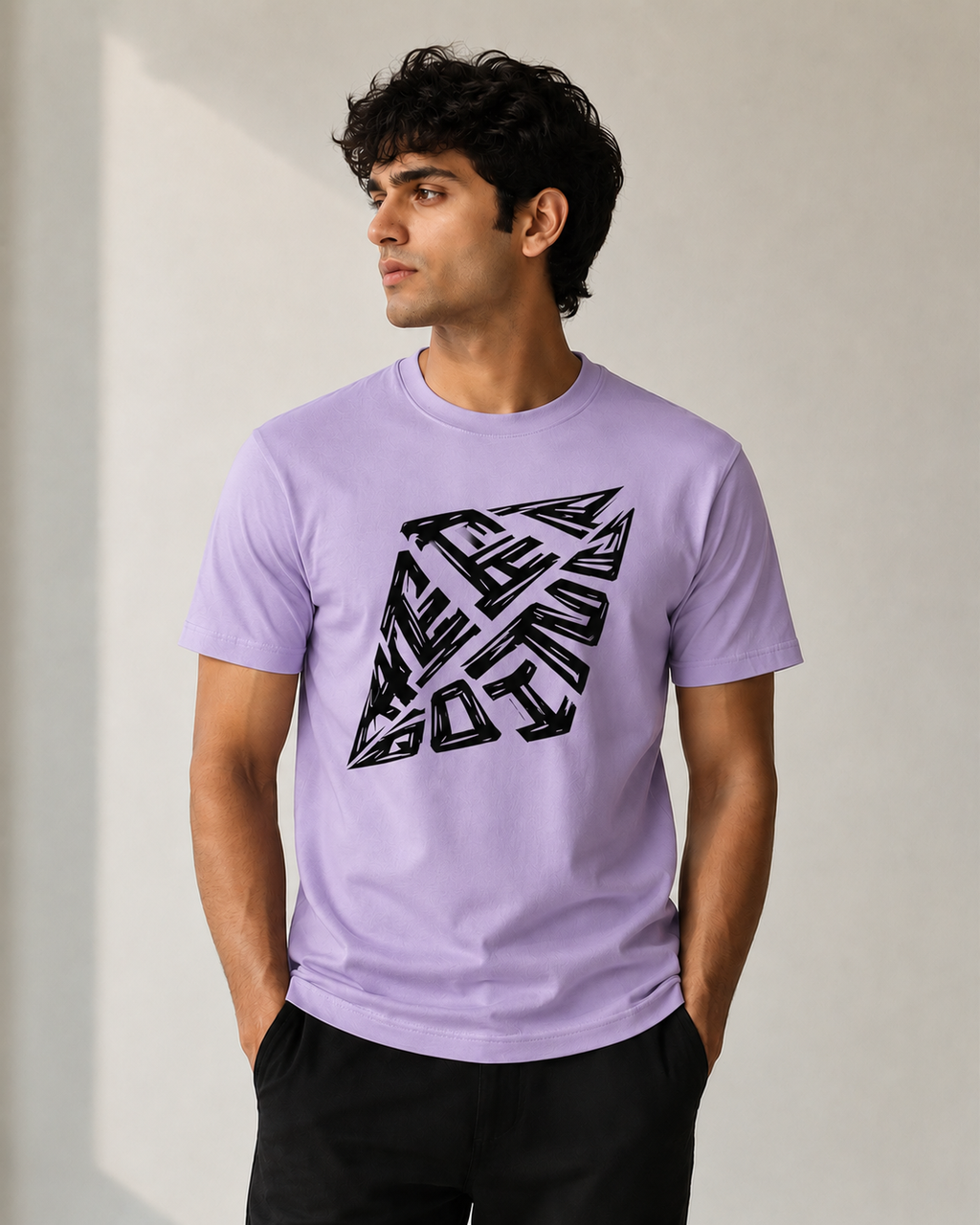 BLACKPOINT Premium Regular Tee -Keep going