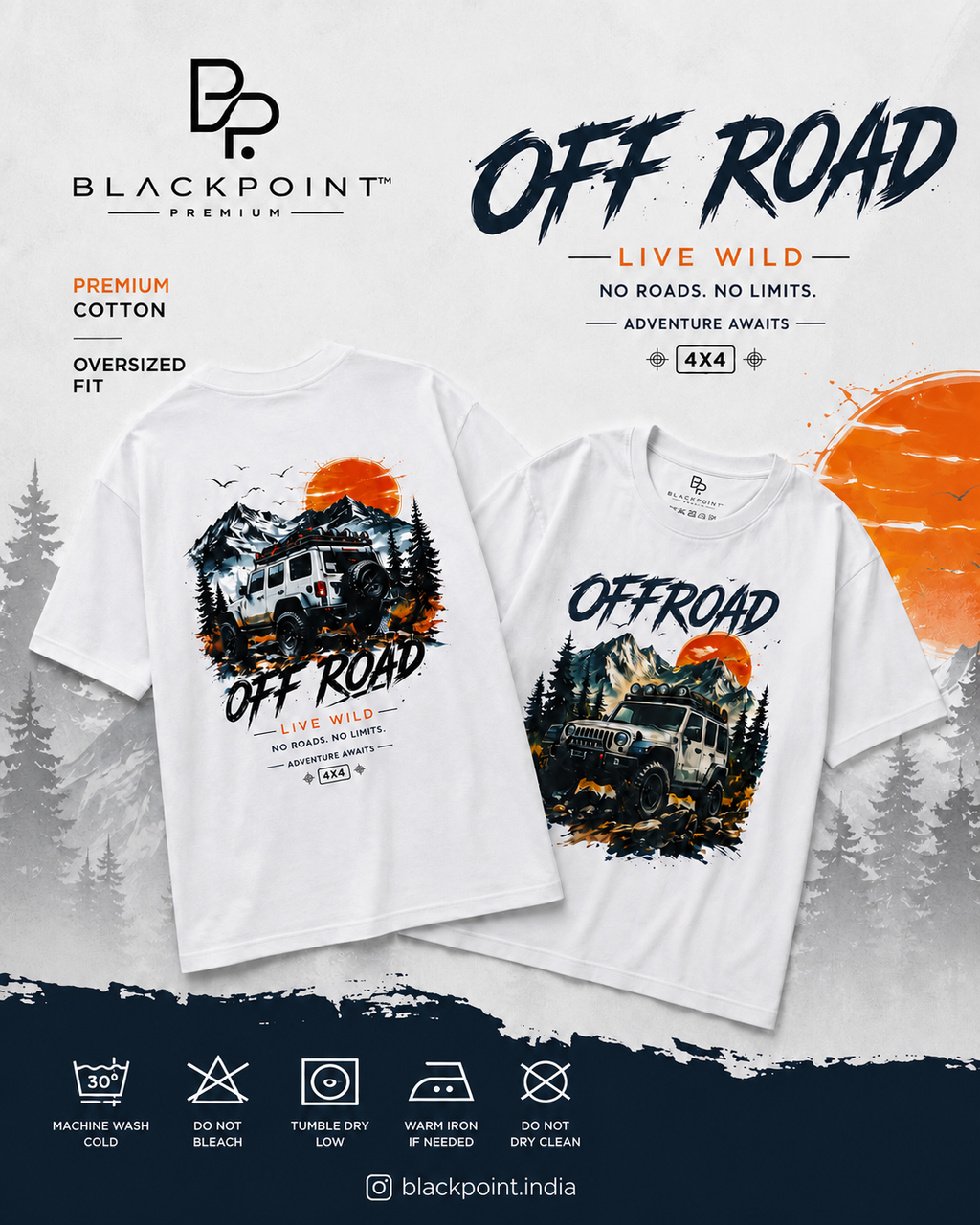 BLACKPOINT Trailblazer Oversized Tee