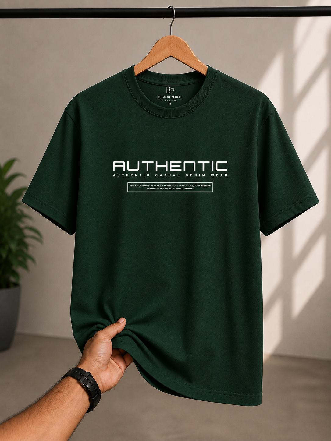 BLACKPOINT Premium Regular tee- Authentic