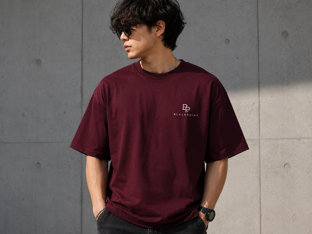 BLACKPOINT Statement Oversized Tee