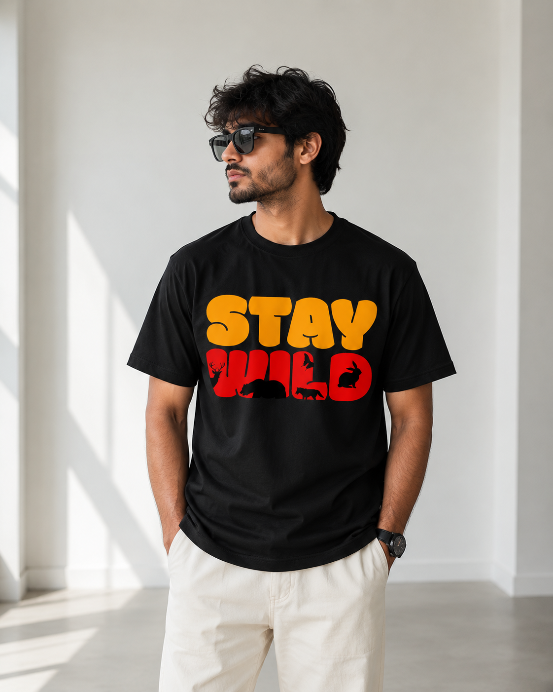 BLACKPOINT Premium Regular Tee - Stay Wild