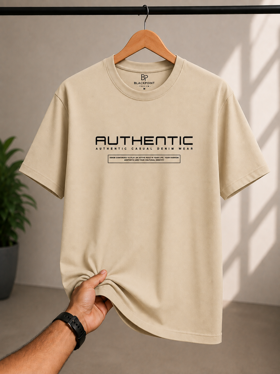 BLACKPOINT Premium Regular tee- Authentic