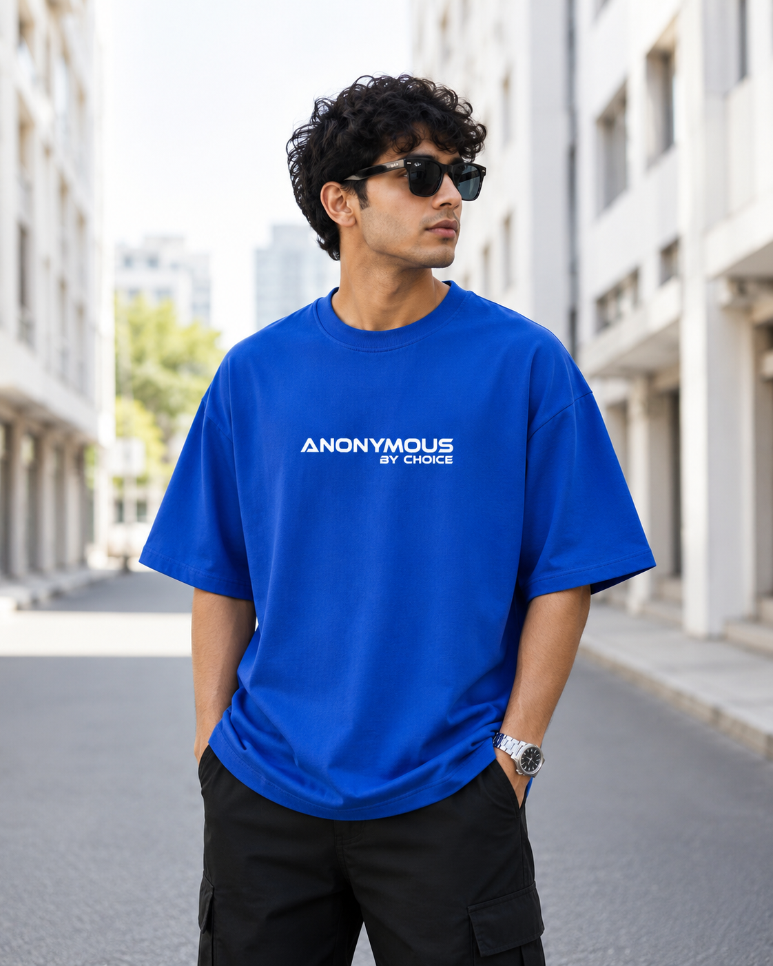 BLACKPOINT supreme Oversized Tee - Anonymous