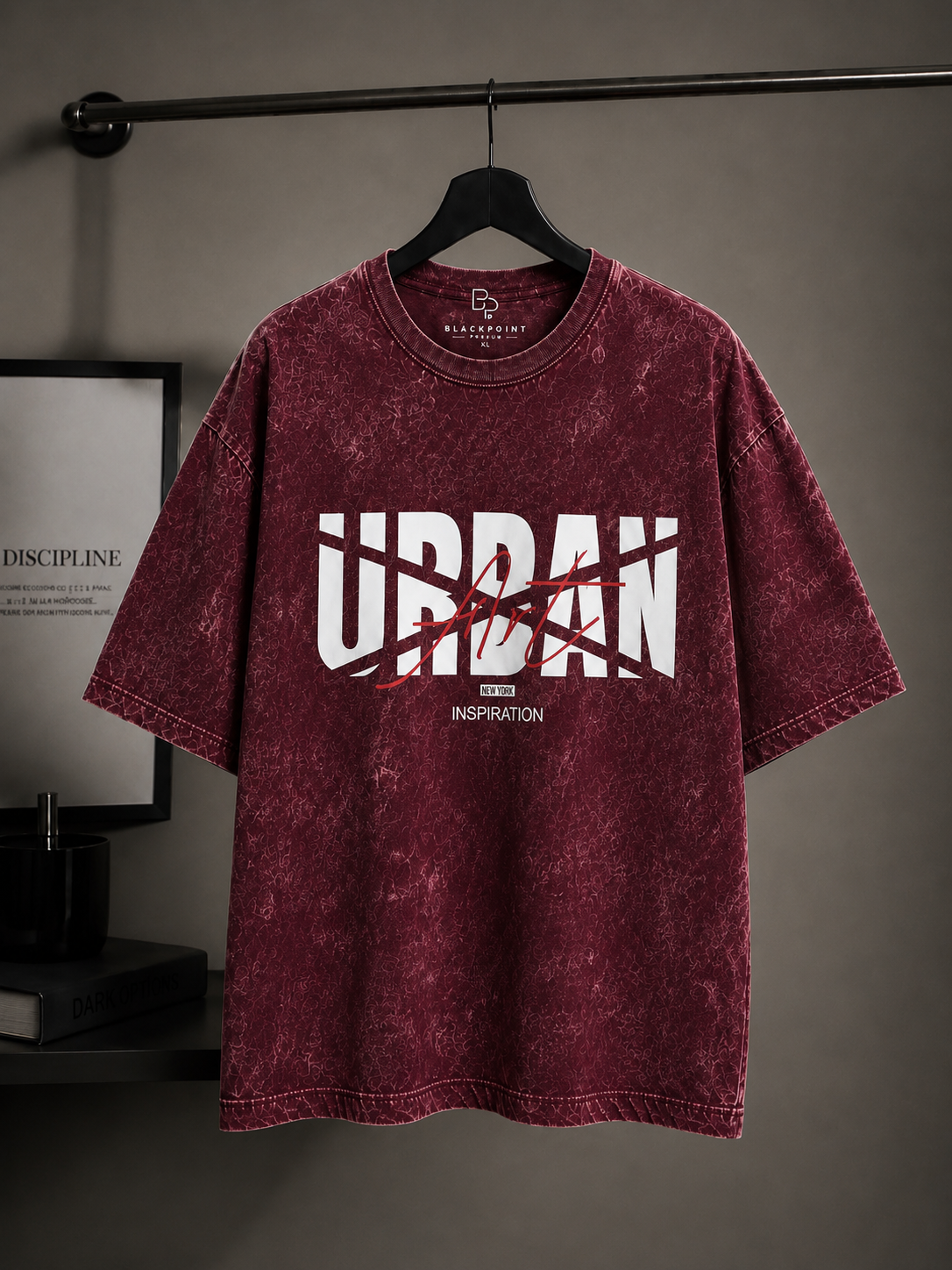 BLACKPOINT Premium Acid wash Tee- Urban