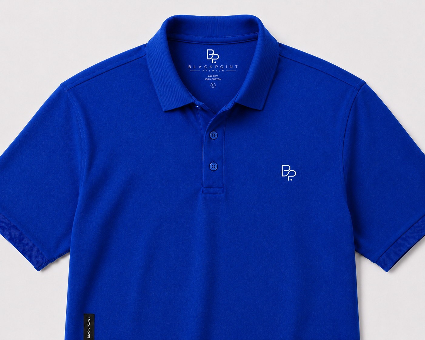 BLACKPOINT Premium Polo Tee - Royal Blue