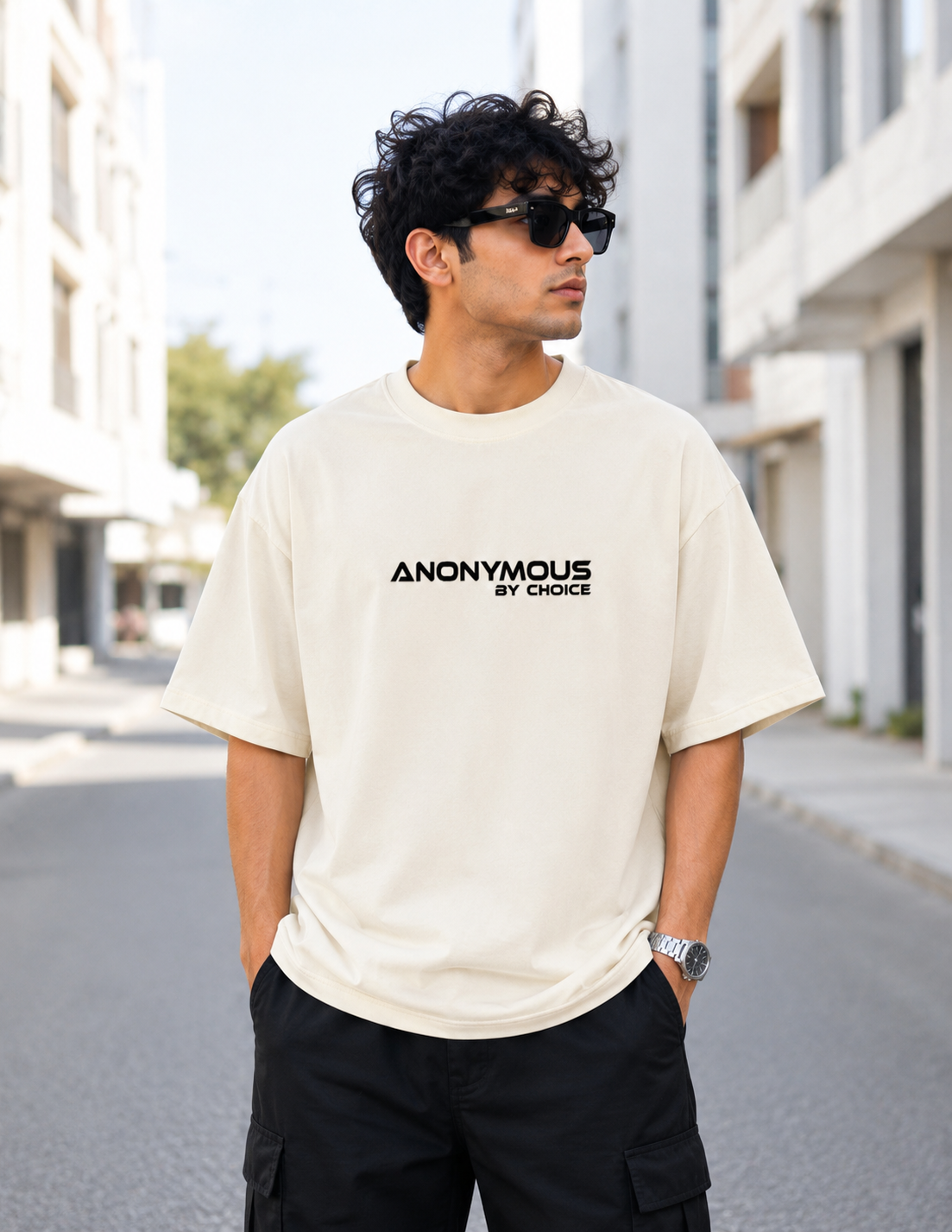 BLACKPOINT supreme Oversized Tee - Anonymous