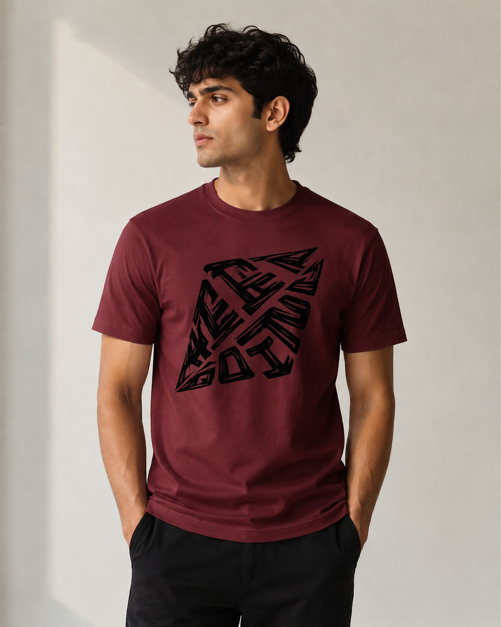 BLACKPOINT Premium Regular Tee -Keep going