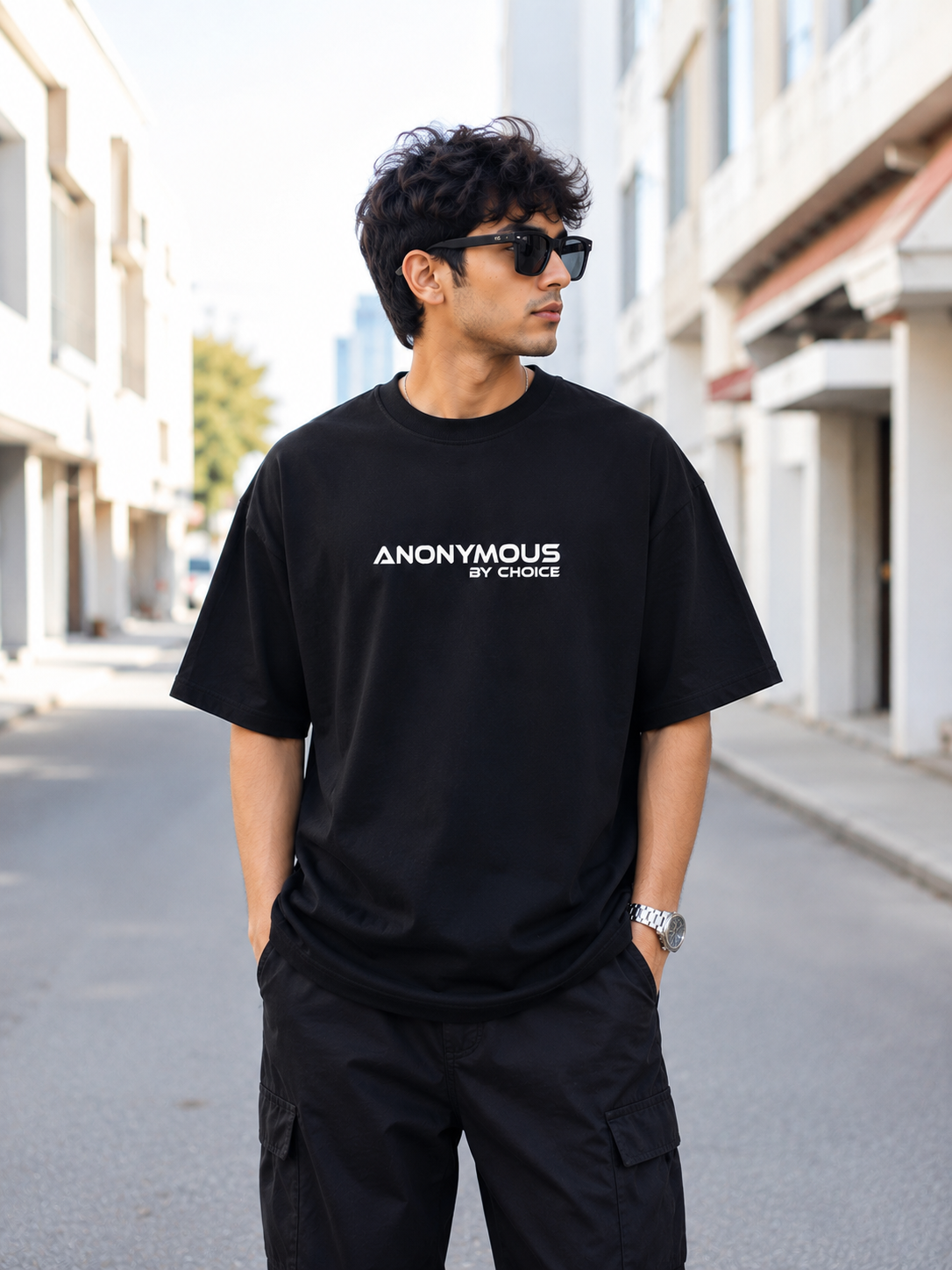 BLACKPOINT supreme Oversized Tee - Anonymous