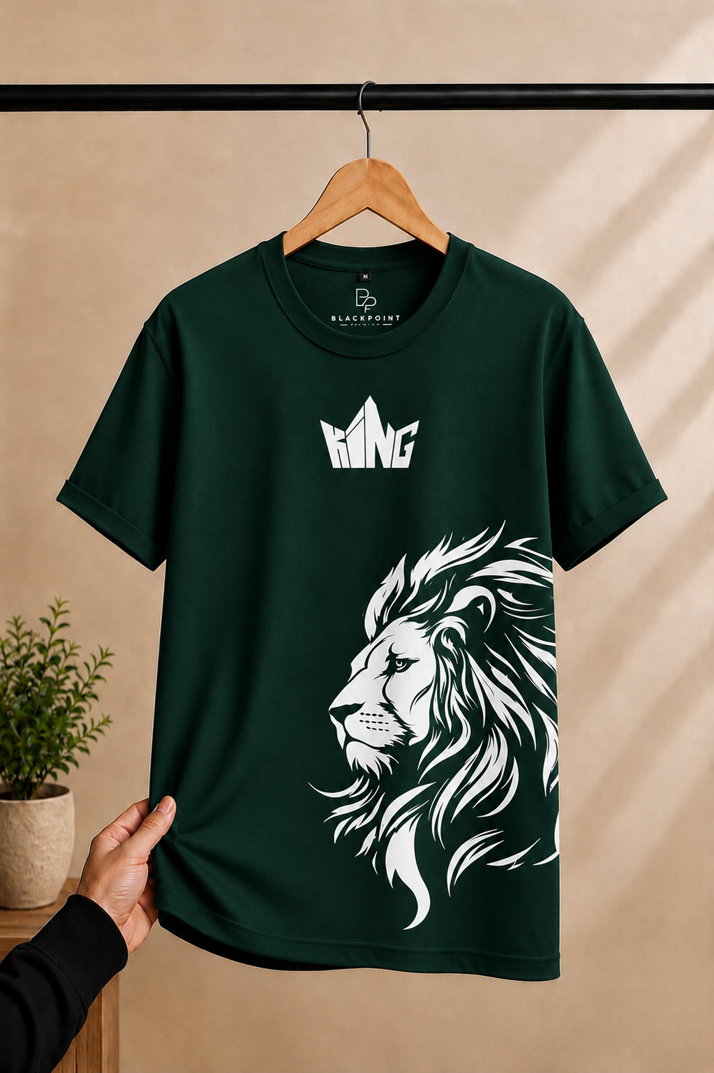 BLACKPOINT Premium Regular T shirt- KING