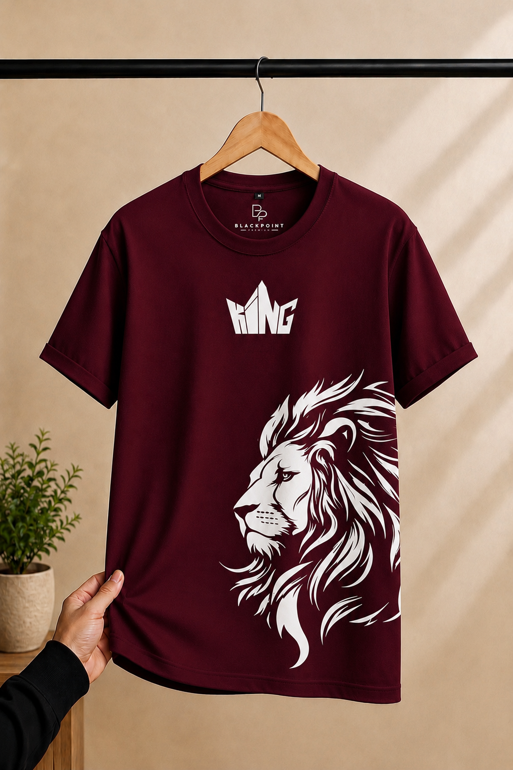 BLACKPOINT Premium Regular T shirt- KING