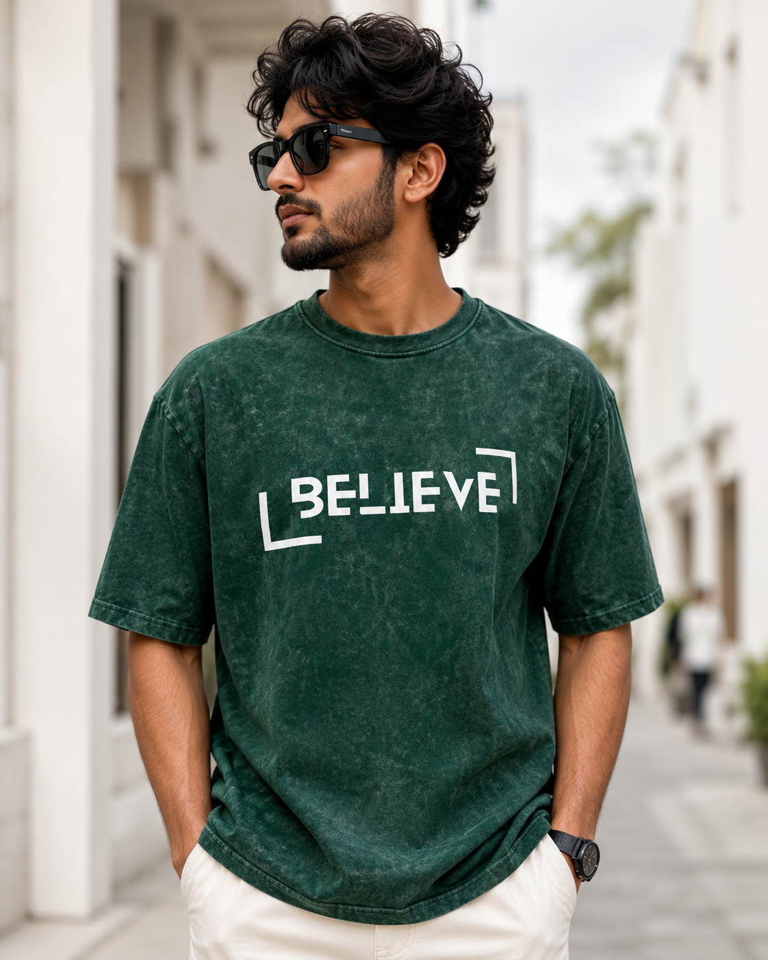 BLACKPOINT Premium Oversize Tee- Beleive