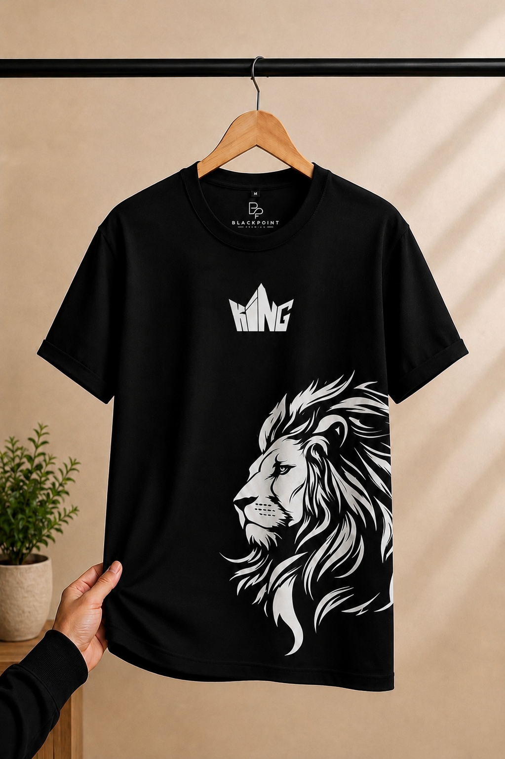 BLACKPOINT Premium Regular T shirt- KING