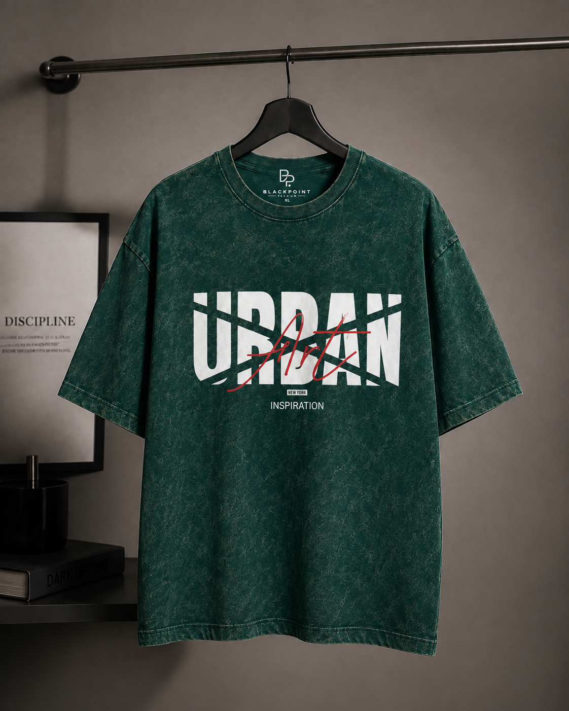 BLACKPOINT Premium Acid wash Tee- Urban