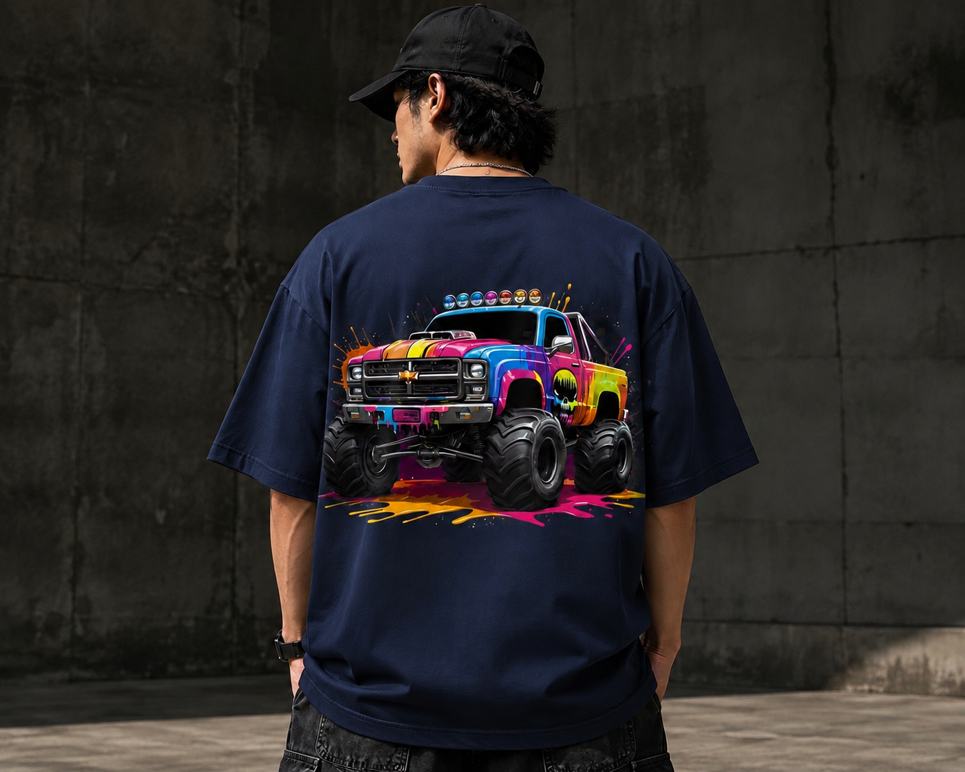 BLACKPOINT Monster Beast Oversized Tee