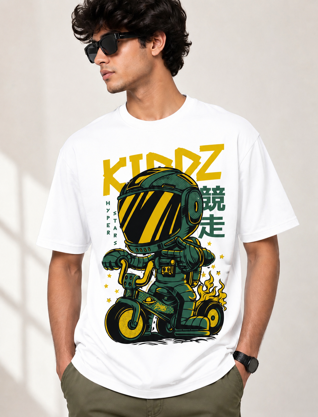 BLACKPOINT Premium KIDZ Moto Astronaut Tee
