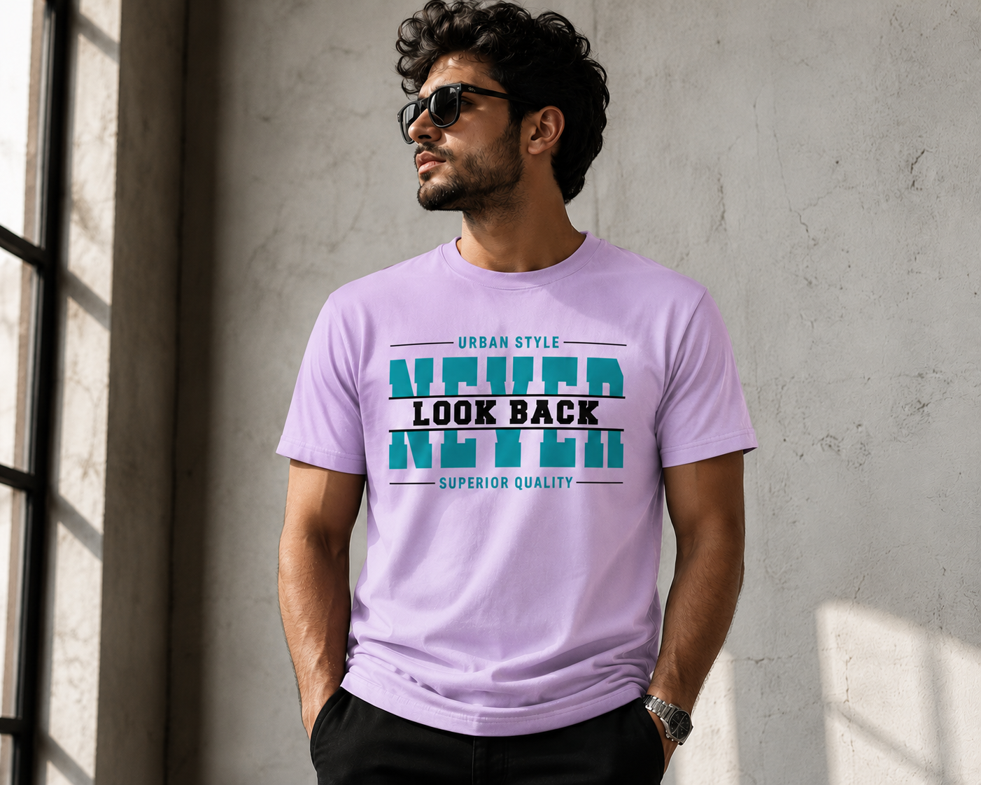 BLACKPOINT Premium Regular Tee - Never look back