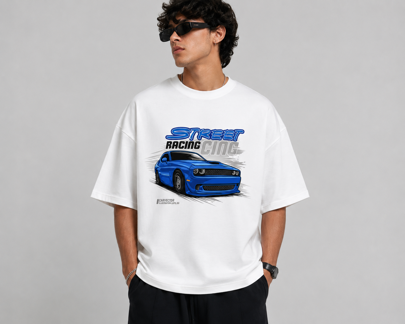 BLACKPOINT Premium Oversized Tee - Dodge