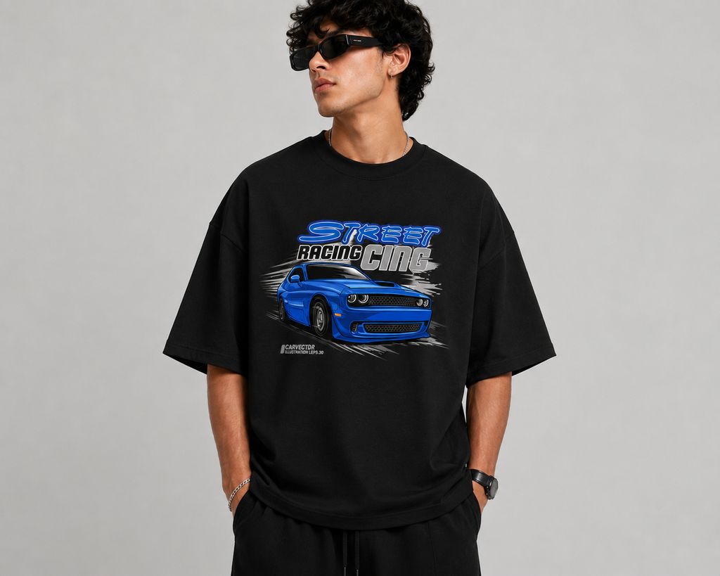 BLACKPOINT Premium Oversized Tee - Dodge
