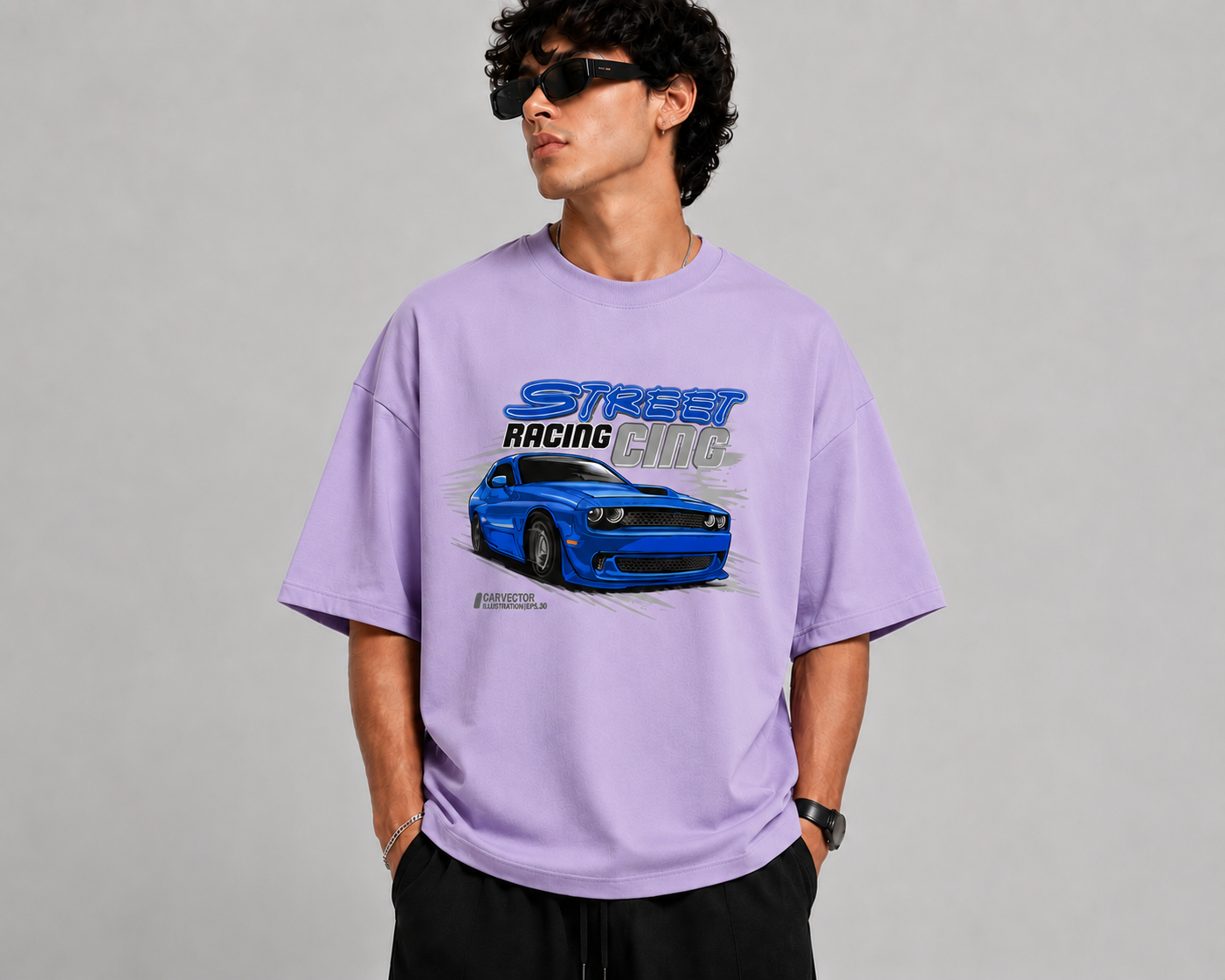BLACKPOINT Premium Oversized Tee - Dodge