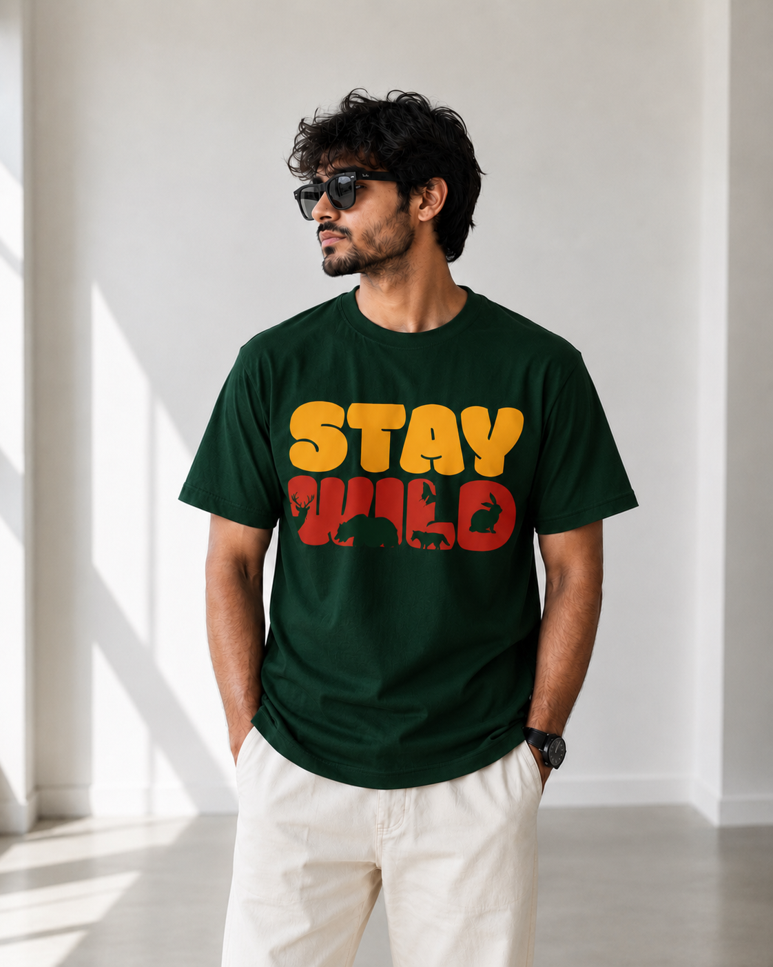 BLACKPOINT Premium Regular Tee - Stay Wild