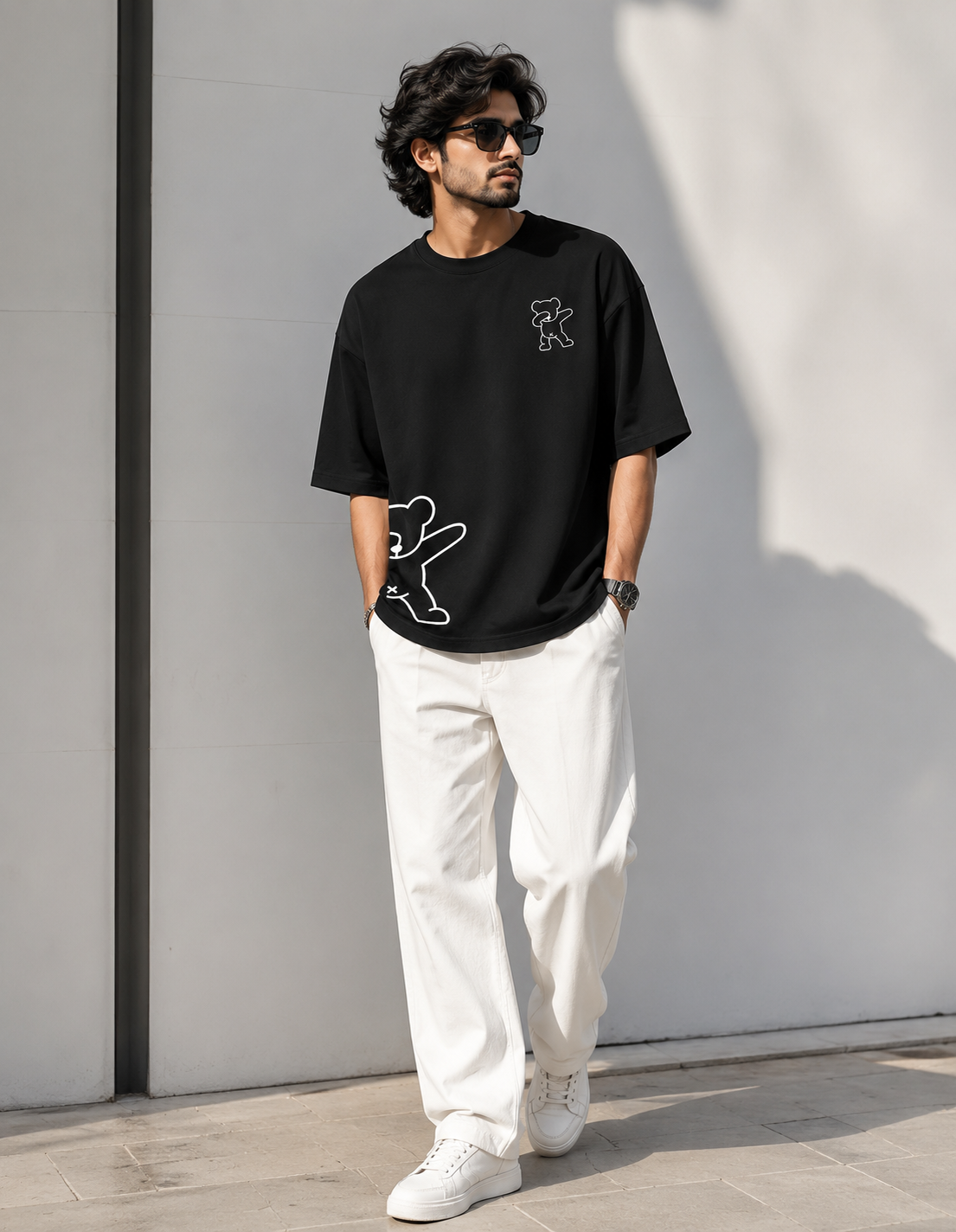 BLACKPOINT Premium Oversized Tee - Teddy