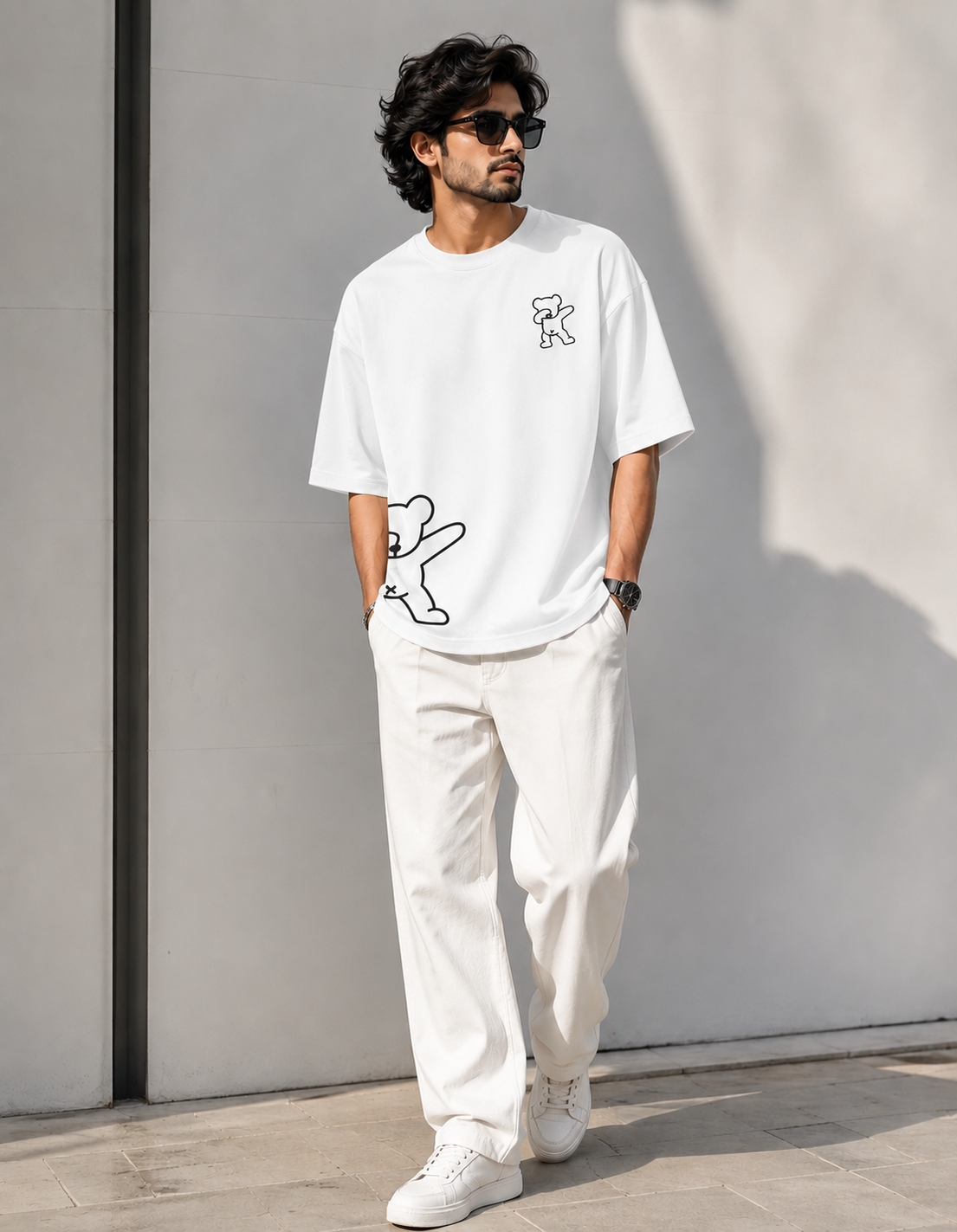 BLACKPOINT Premium Oversized Tee - Teddy