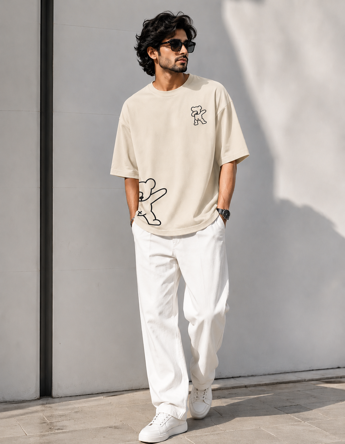 BLACKPOINT Premium Oversized Tee - Teddy