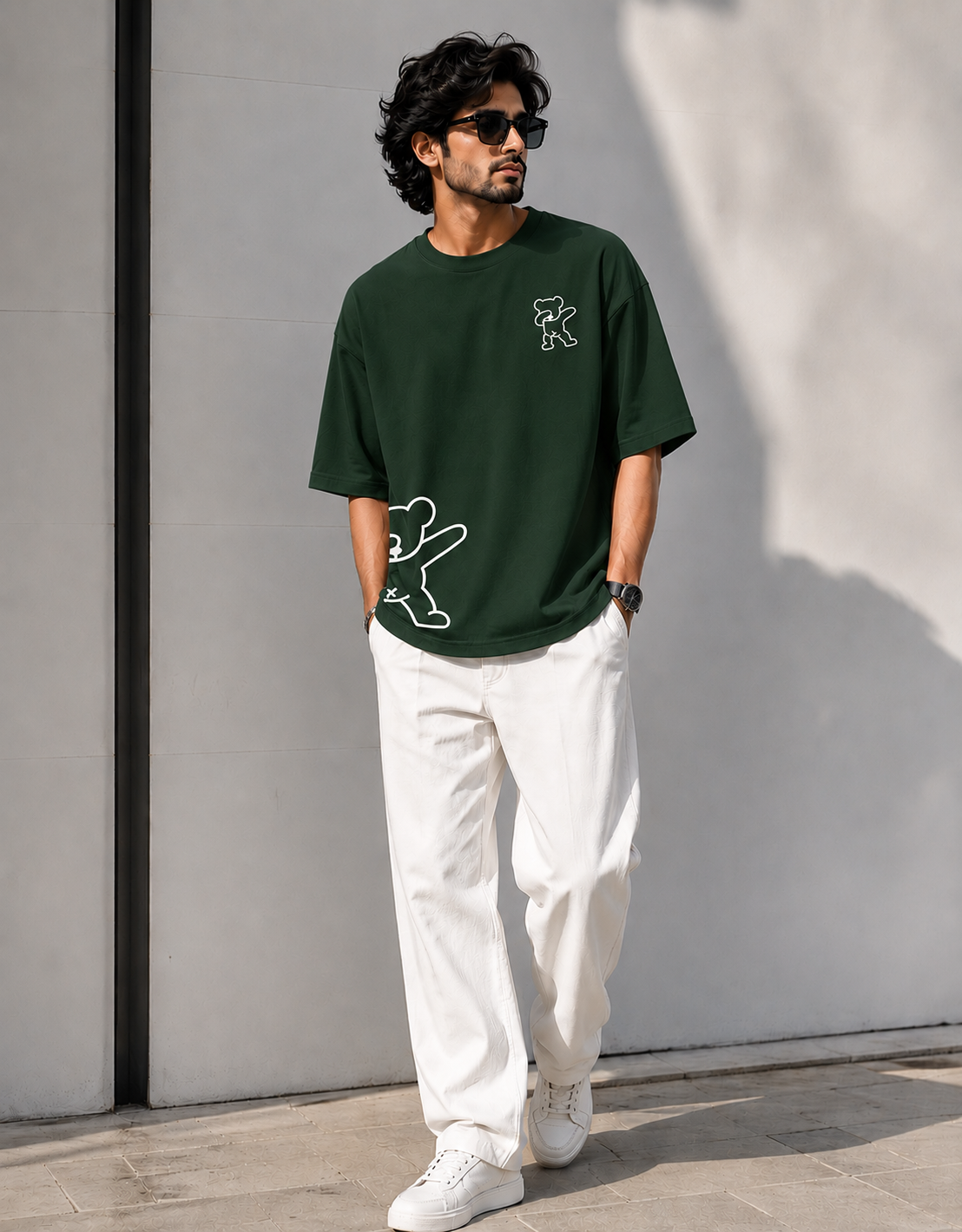 BLACKPOINT Premium Oversized Tee - Teddy