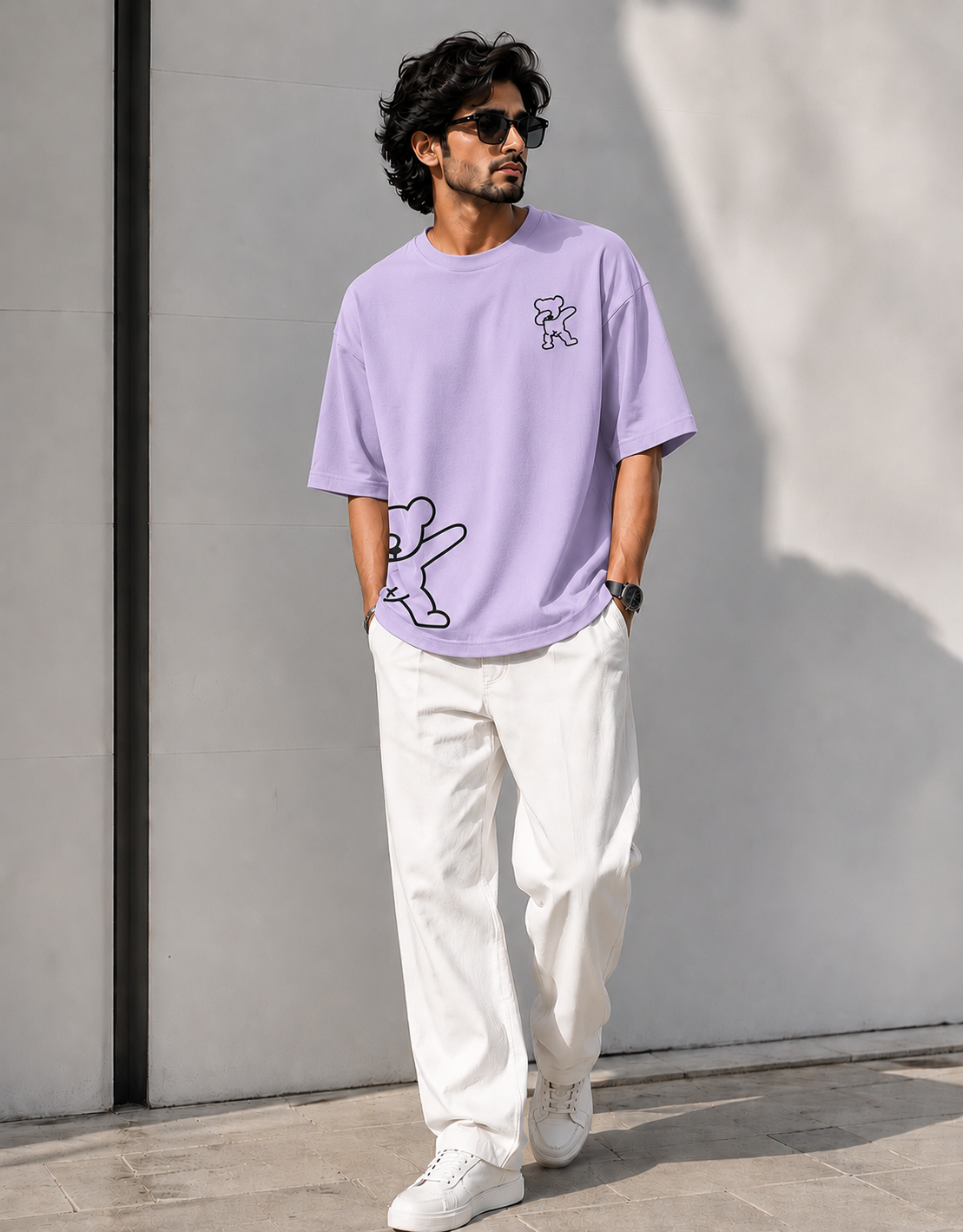 BLACKPOINT Premium Oversized Tee - Teddy