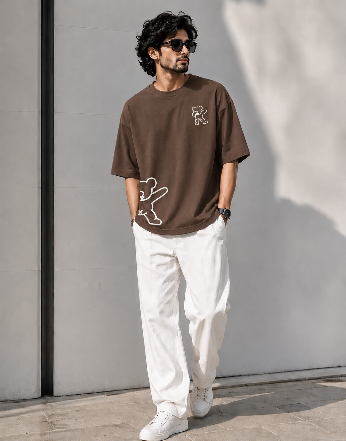 BLACKPOINT Premium Oversized Tee - Teddy