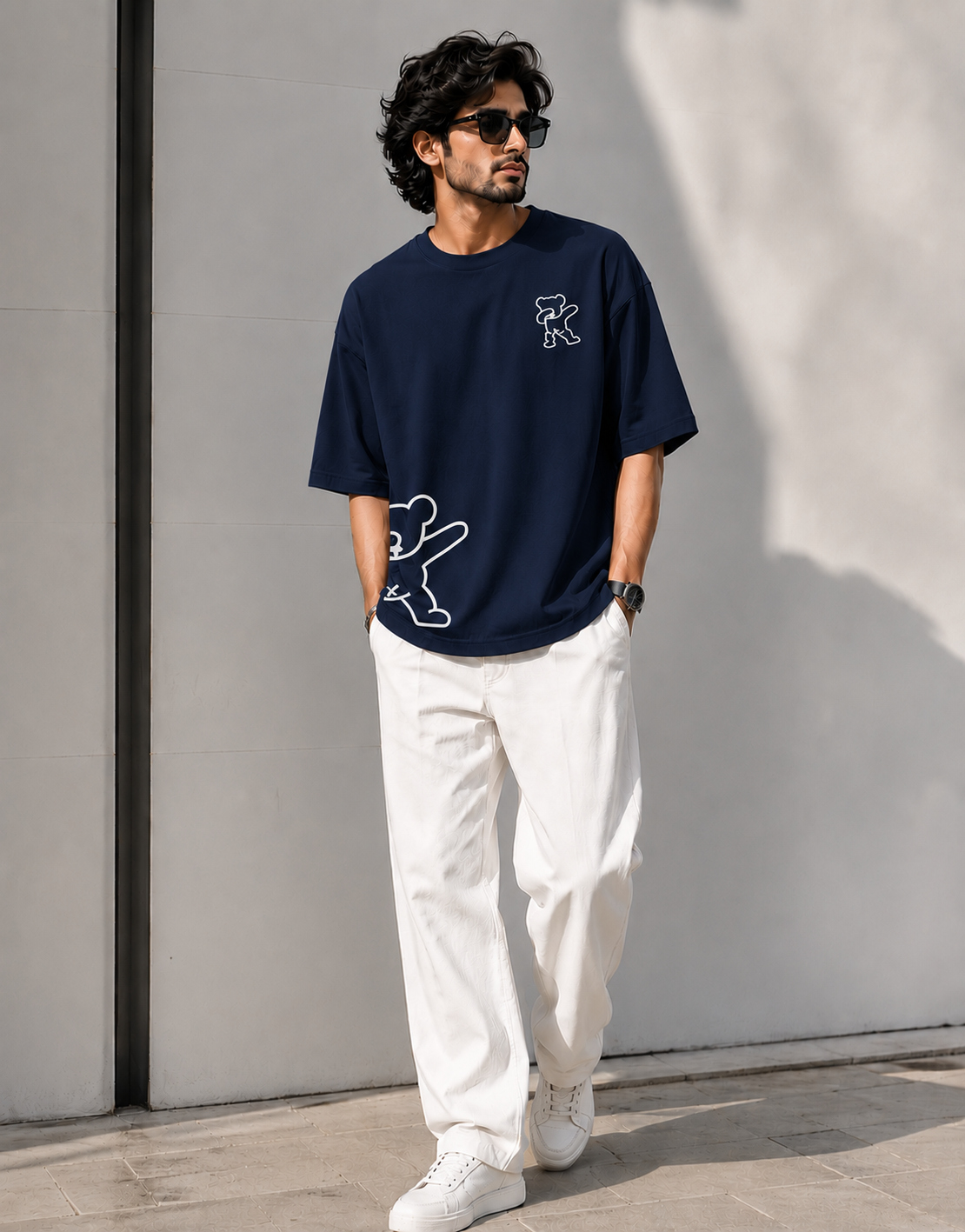 BLACKPOINT Premium Oversized Tee - Teddy