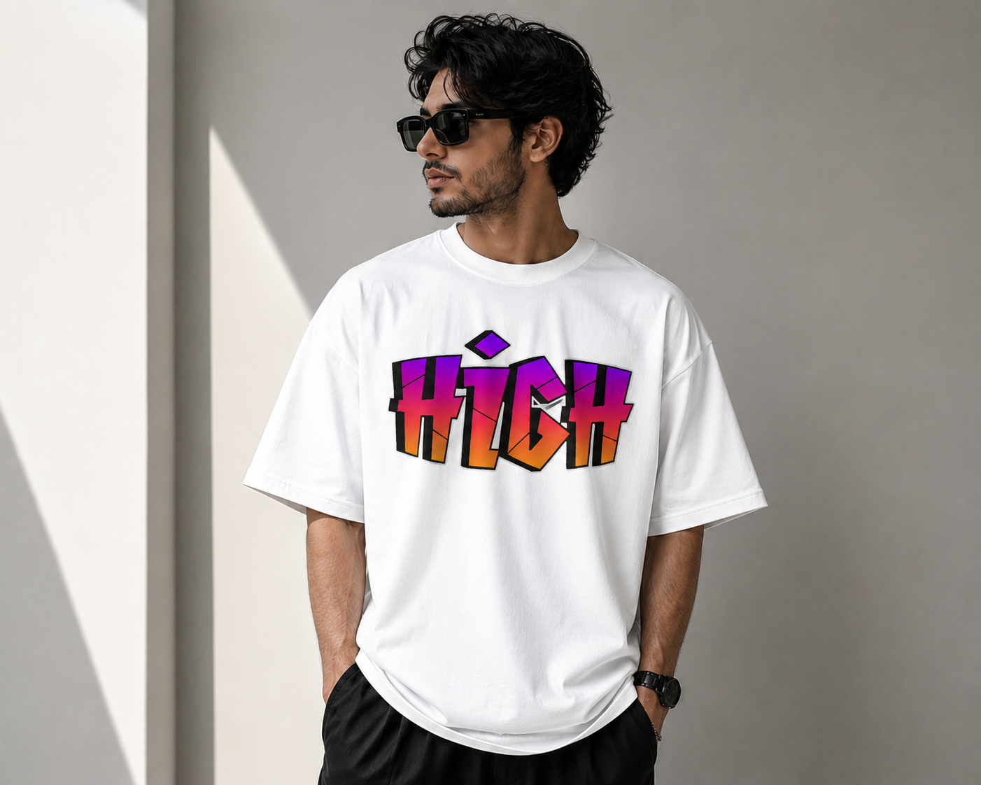 BLACKPOINT Premium Cotton Oversized - High