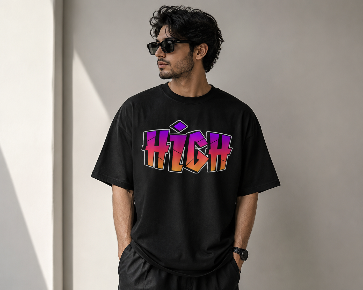 BLACKPOINT Premium Cotton Oversized - High