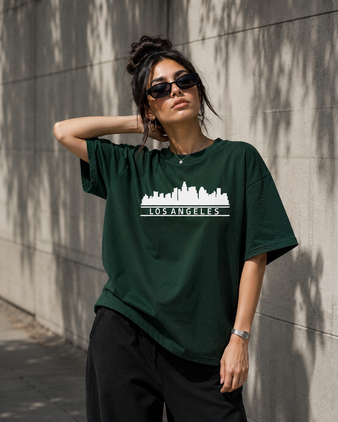 BLACKPOINT Premium Oversized Tee- Los Angeles