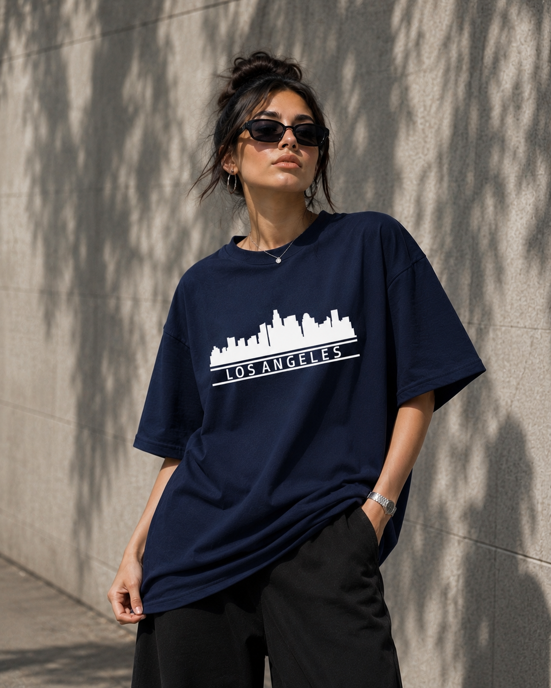 BLACKPOINT Premium Oversized Tee- Los Angeles