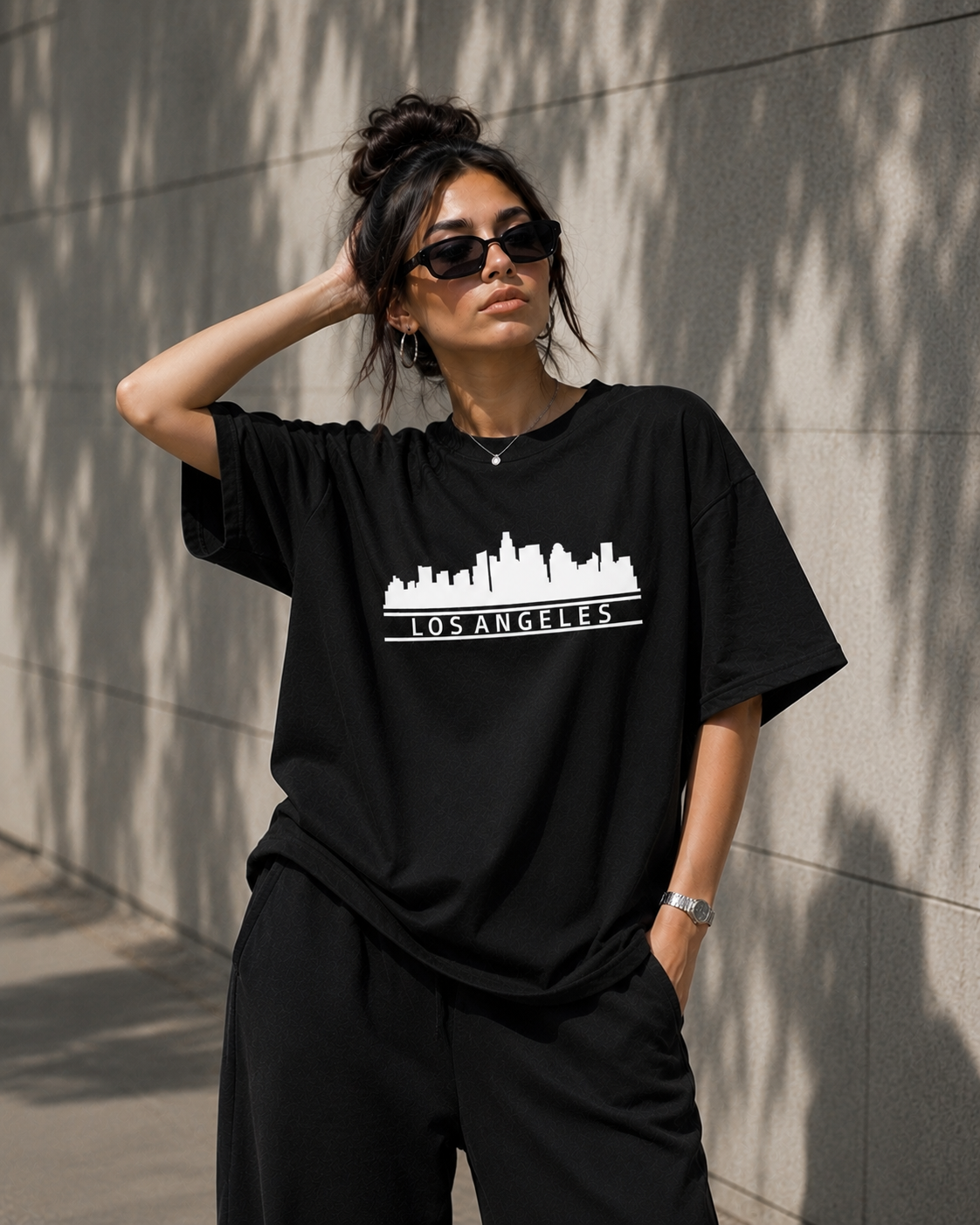 BLACKPOINT Premium Oversized Tee- Los Angeles