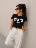BLACKPOINT Premium CropTop Terry - Black